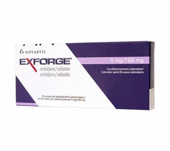 EXFORGE 5/160 MG 28TAB