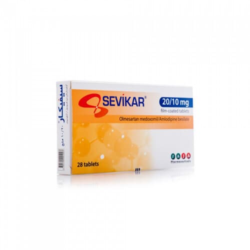 SEVIKAR 20/10MG FC 28 TAB