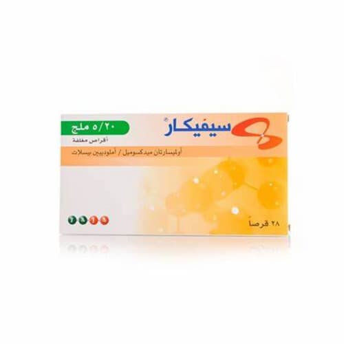 SEVIKAR 20/5MG FC 28 TAB