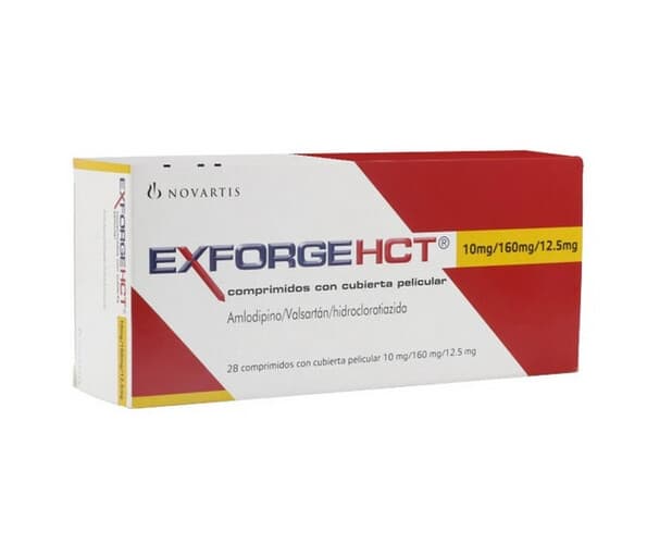 EXFORGE HCT 10/160/12.5 MG 28TAB