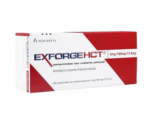 EXFORGE HCT 5/160/12.5 MG 28TAB