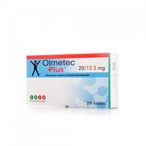 OLMETEC PLUS 20/12.5 MG 28 FC TAB