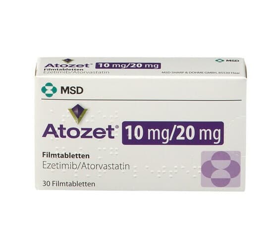 ATOZET 10/20MG 30TAB