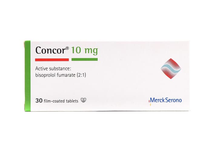 CONCOR 10MG 30 TAB
