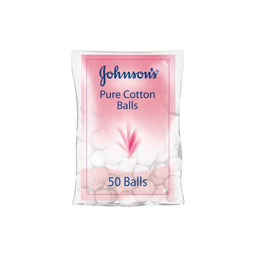 JOHNSON COTTON WOOL BALLS 50