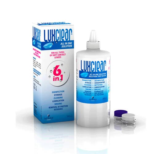 LUX CLEAR CONTACT LENS SOLUTION 360ML