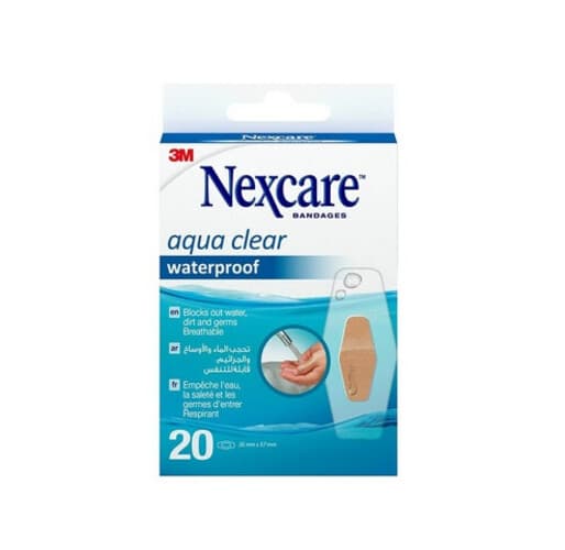 NEXCARE 3M WATER PROOF BANDAGE 26X57MM -20PCS