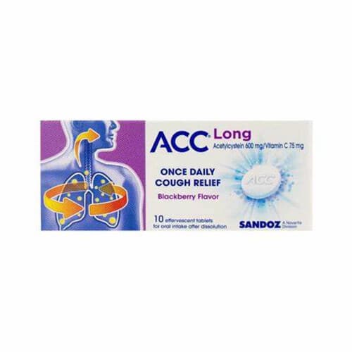 ACC LONG 600MG 10 EFF TAB