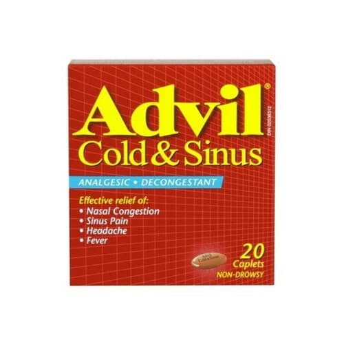 ADVIL COLD AND SINUS 20 CAPLET