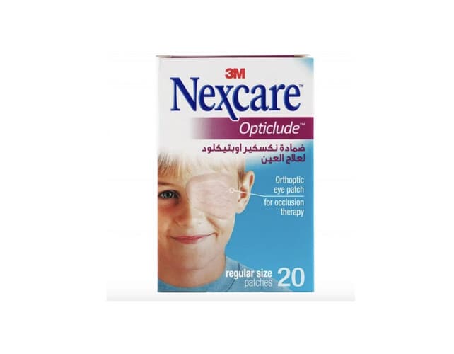 NEXCARE OPTICLUDE ORTHOPTIC EYEPATCH REGUL. -20S
