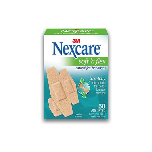 NEXCARE SOFT'N FLEX COMFORT BANDAGE -50PCS