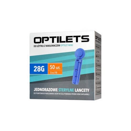 OPTILETS LANCETS (DIAGNOSIS) -50'S