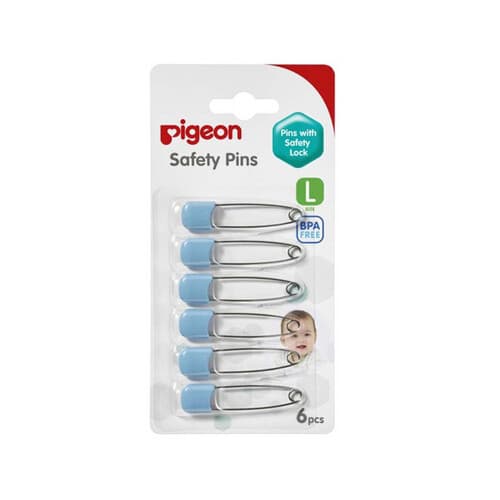 PIGEON SAFETY PINS CARD LARGE