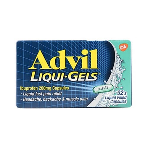 ADVIL LIQUI-GEL 200MG 32CAP