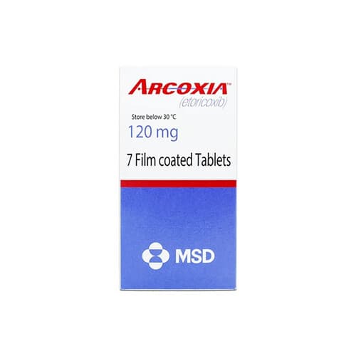 ARCOXIA 120MG 7TAB