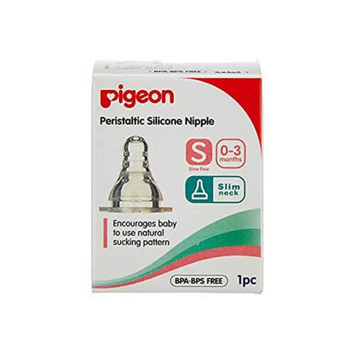 PIGEON SILICON NIPPLE BPA FREE (ALL SIZE)