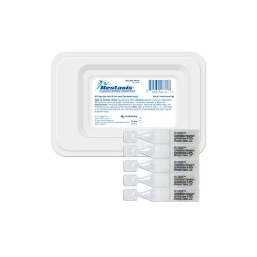 RESTASIS 0.05% EYE DROPS 30X0.4ML
