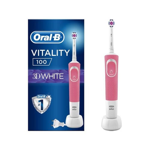 ORAL-B D100.413.1 VITALITY 3D WHITE RECHARGEABLE T/B