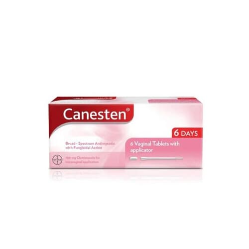 CANESTEN VAGINAL 100MG 6 TAB