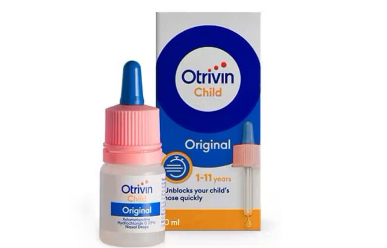 OTRIVIN 0.05% CHILD NASAL DROPS