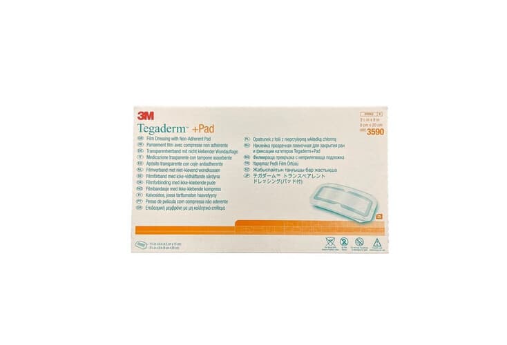 TEGADERM 3M 9CMX20CM PATCH #3590 BOX25 SHEET