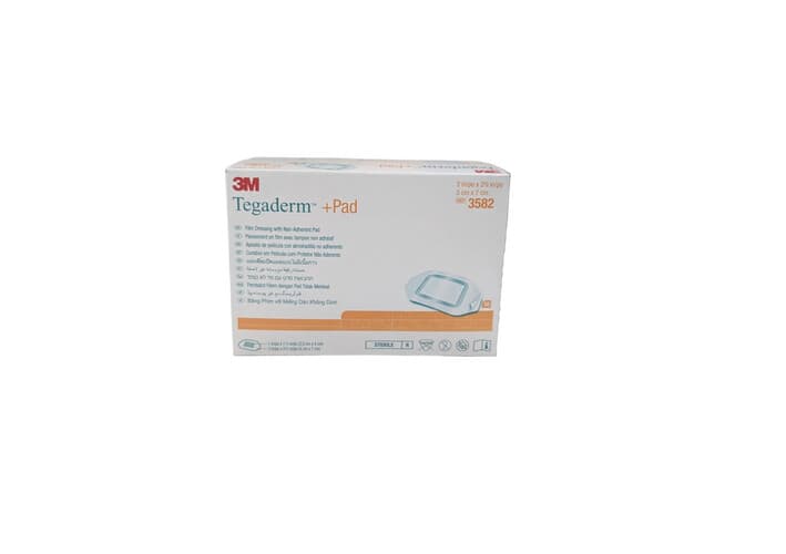TEGADERM 3M 5CMX7CM PATCH #3582 BOX 50 SHEET