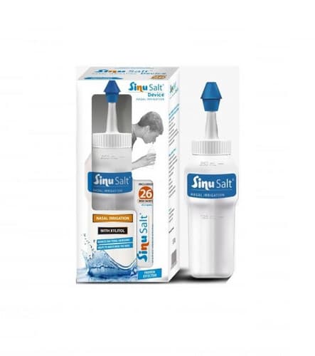 SINUSALT DEVICE WITH XYLITOL SACHET