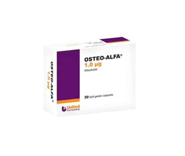 OSTEO-ALFA 1MCG 30 CAP