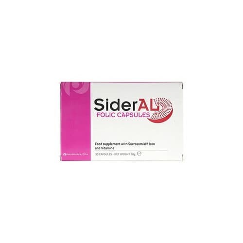 SIDERAL FOLIC 30CAP