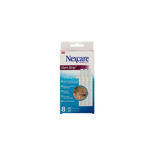 NEXCARE STERI-STRIP 8 PCS FIRST AID SKIN CLOSURES