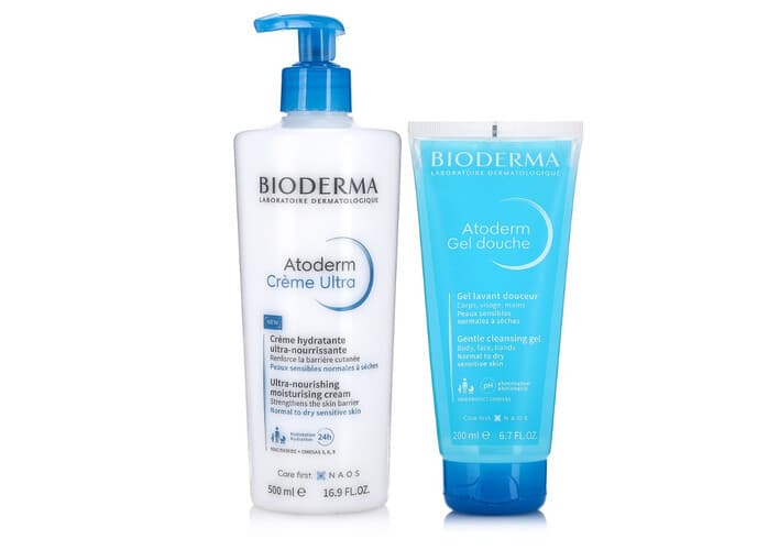BIODERMA ATODERM CREAM WITH SHOWER GEL 500+200ML OFFER PACK
