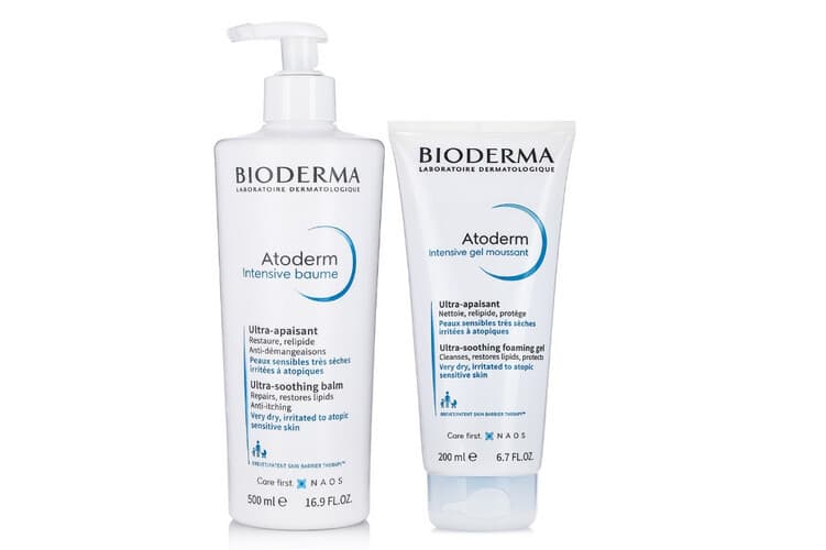 BIODERMA ATODERM INTEN. BAUME+GEL MOUSSANT 500+200ML OFF. PACK