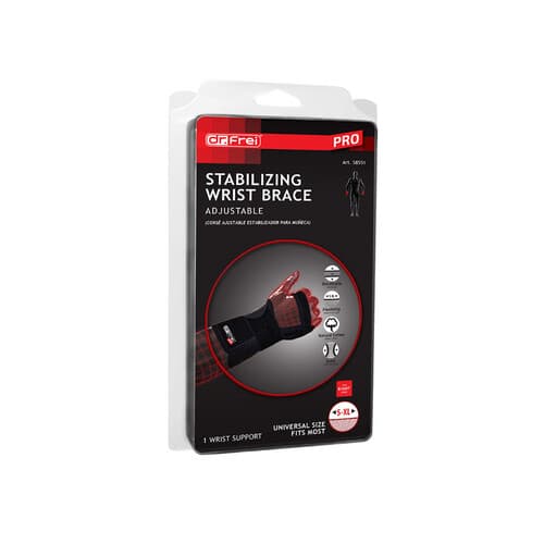 DR.FREI STABILIZING WRIST BRACE ADJ.LEFT HAND