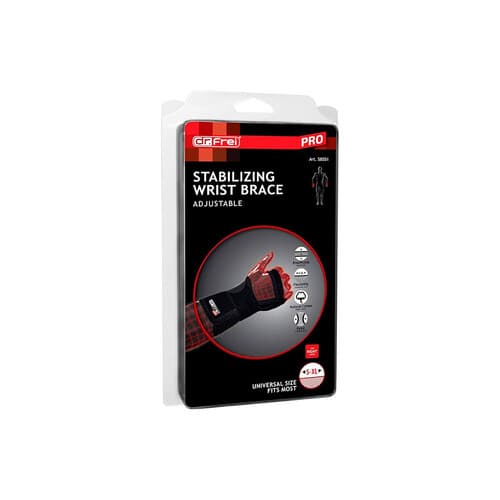 DR.FREI STABILIZING WRIST BRACE ADJ.RIGHT HAND