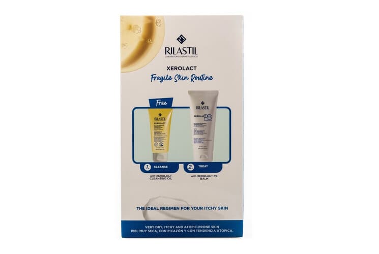RILASTIL ANTI IRRITATION BALM 200ML+ CLEANSING OIL 50ML