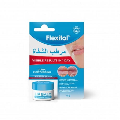 FLEXITOL ULTRA MOISTURISING LIP BALM 10GM