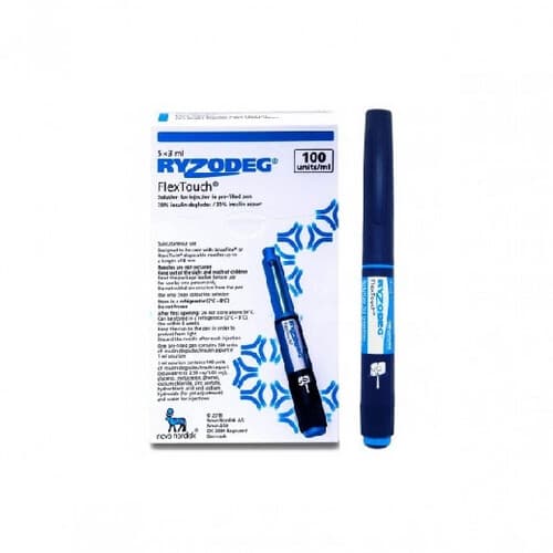 RYZODEG FLEXTOUH 100 U/ML