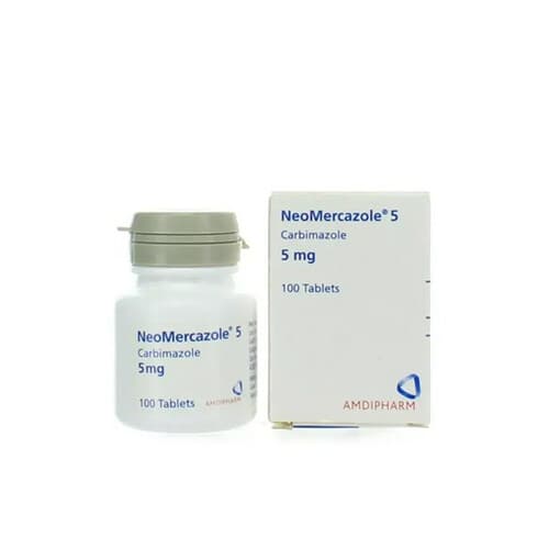 NEOMERCAZOL 5MG 100 TAB