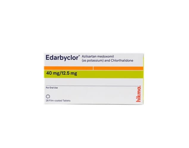 EDARBYCLOR 40/12.5 MG 28TAB