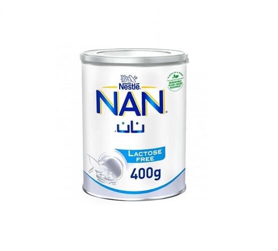 NAN LACTOSE FREE MILK POWDER 400GM