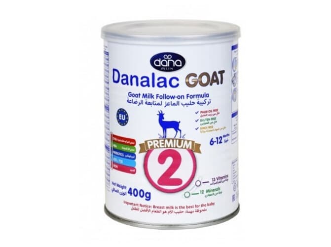DANALAC PREMIUM GOAT MILK NO:2 400GM