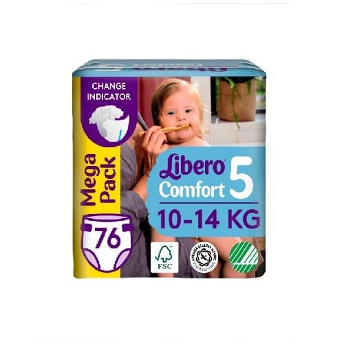 LIBERO DIAPER COMFORT NO.5