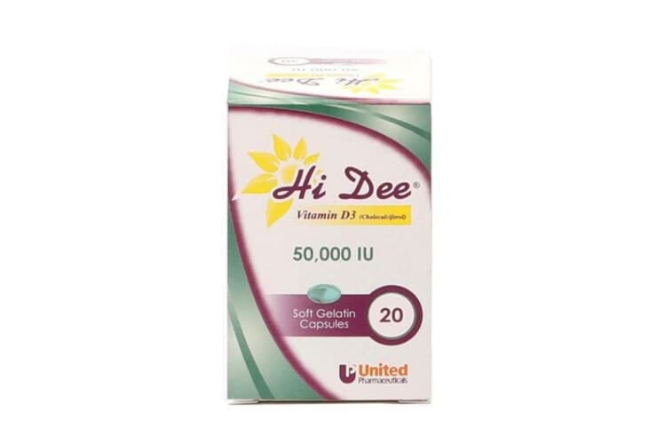 HI DEE VITAMIN D3 50,000IU 20 CAPS