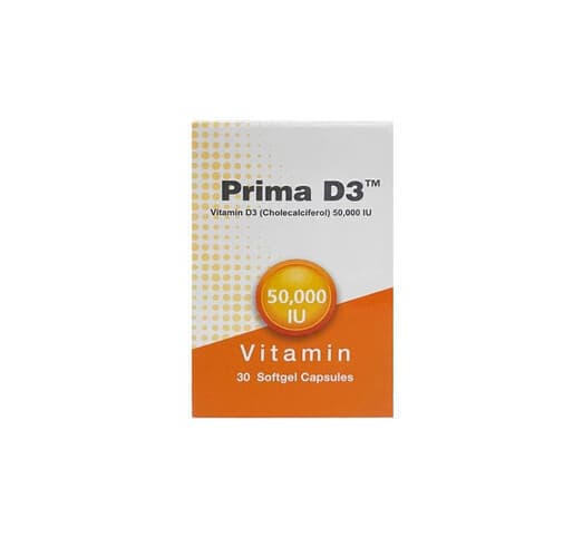 PRIMA D3 50,000IU 30CAP